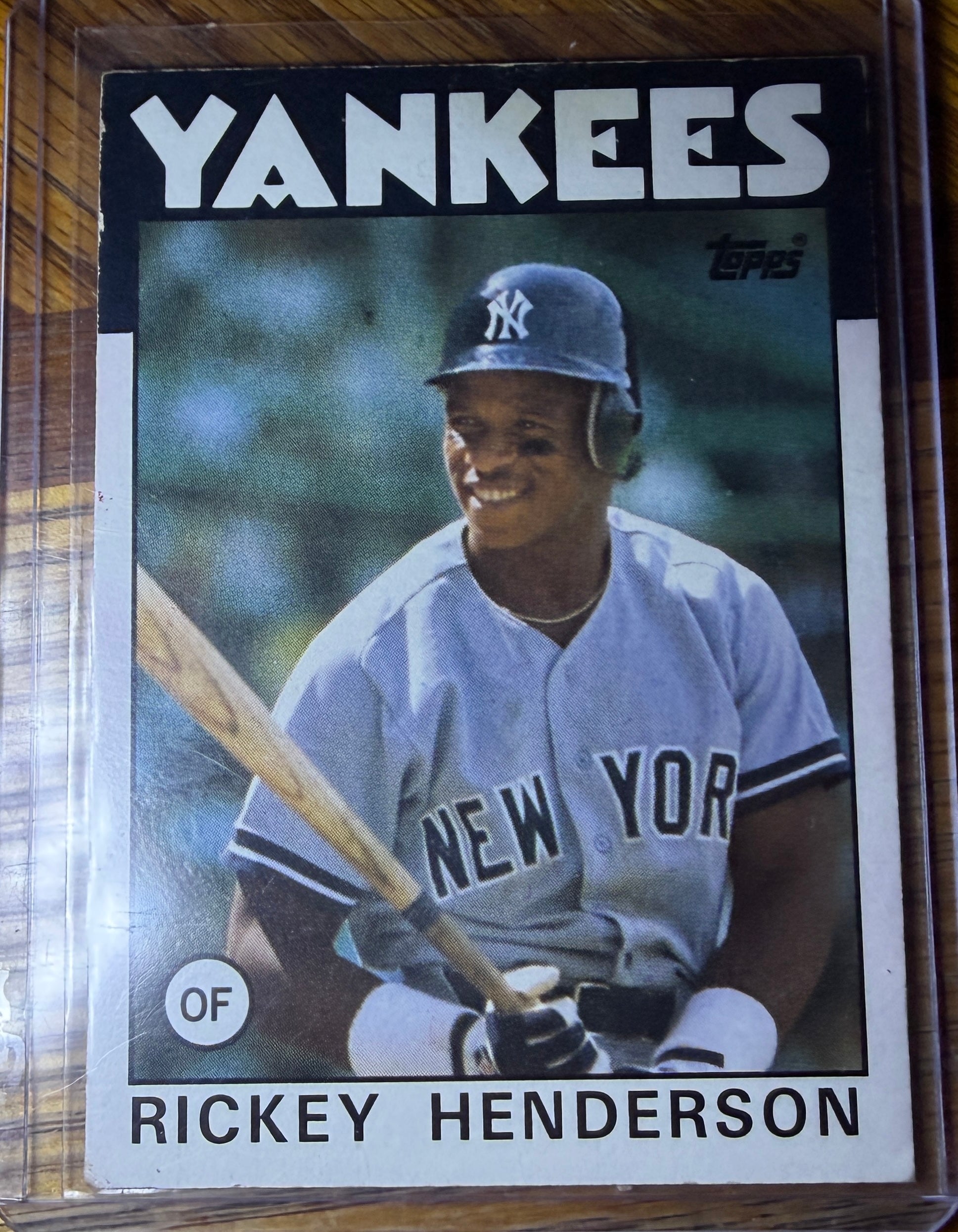 1990 Topps Rickey Henderson