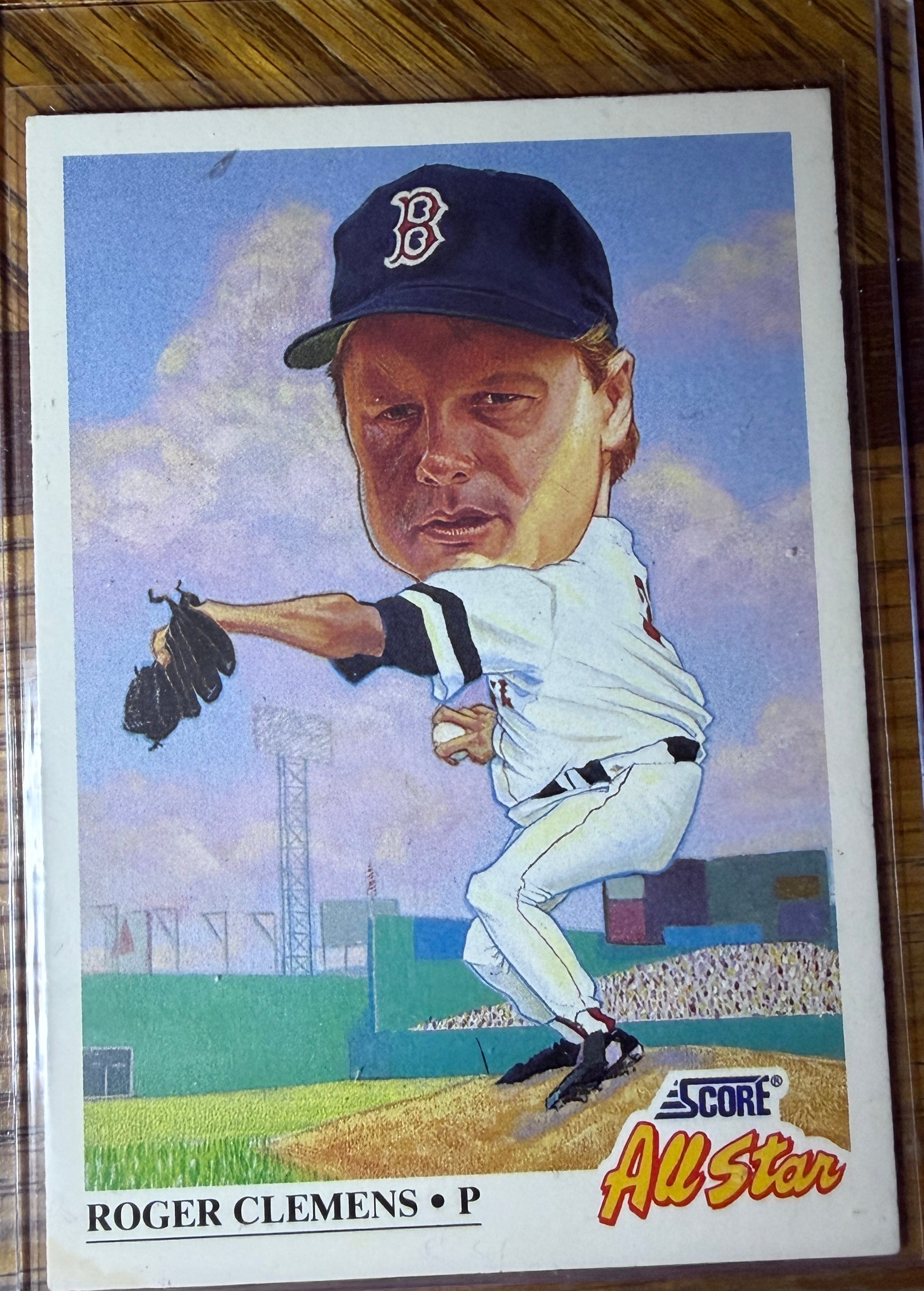 1991 Score All-Star Roger Clemens