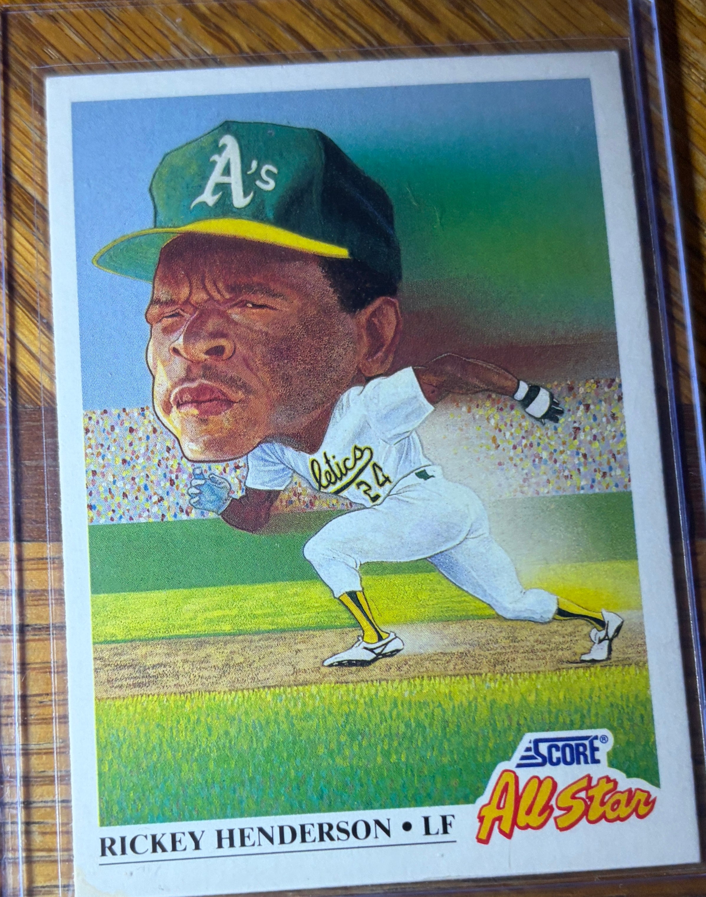 1991 Score All-Star Rickey Henderson